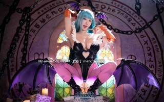  HaneAme雨波 - 恶魔战士 莫莉卡[70P13V 533MB][度盘]