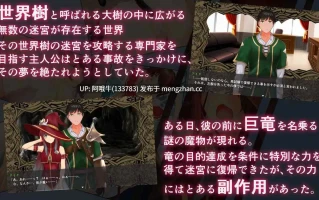 【日系/RPG/机翻/后宫/触手/PC】银乐的世界树2～恶龙与三位魔女～ 银楽の世界樹より2～悪竜と三人の魔女～ v1.0.5 Mtool机翻【3.30G】【序号5496】