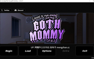 【2D/SLG/小游戏/PC/机翻】我想逃离我的哥特妈妈......还是说我有？ I want to run away from my goth mommy... or do I [v0.2] [BondageOrange][172M]【序号5279】