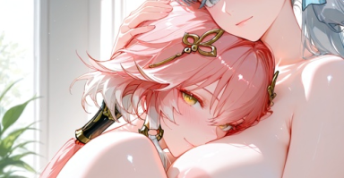 【2d图包】 小文 鸣潮 - 今汐与长离 141p 长离的戏份较少，前面师徒切磋，后面只有汐汐一个人单打众路人男