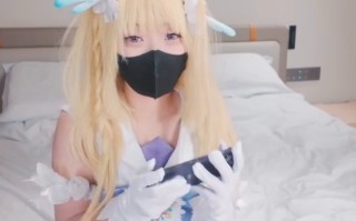 ［视频］妹妹COS瑶妹双重白丝抽插爽爆