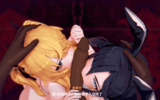 【爆射 兔女郎 黑丝 内射 口交】新作--runhh - Mona x Fischl