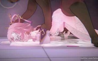 ［转载］［无码］【3D动画】符玄被监禁控制，社满全身