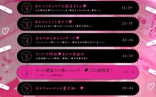 [R15][RJ01445887]【サービス有】裏垢女子あむちゃんとホテルで密会♡生ASMRで耳も体も骨抜きにされちゃう～～～♡♡♡