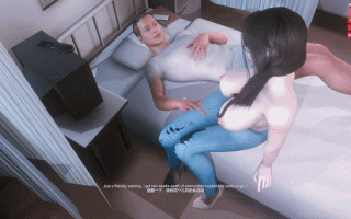 [3D动画] 医院探望 极品模特女友 牛仔裤里丝 顶级黑丝骚脚射爆 [1.1G]