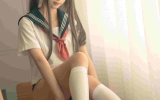 蠢沫沫 - JK放学后 129P 白丝 猫耳 双马尾 肛塞尾巴