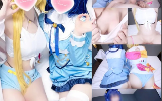 aliceholic13【小悪魔美乳ギャル×ゆるふわ量産ビッチレイヤー快楽淫語責め3P🩷】『負けちゃえっ♡ 負け負け〜っ！♡』声優志望の生意気レイヤーたちに完全敗北♡ 口止めわからせ生○メSEX♡