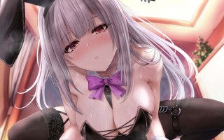 【生活太累了，必须抄抄兔兔才行🥰】RJ01380384【陽向葵ゅか】えっちなバニーがお出迎え♡癒し処ゆるりらっくす 一途に頑張る素直クールなバニーさんと〝好き〟を感じる密着マッサージ♡