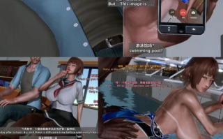  [3D][点点滴滴]又纯又婊的女友 - 小爱Aiy 游泳训练篇（双视角） [2+500M][百度盘]