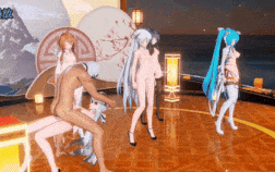 新作-mmd 舞啪 经典5人组 天依 初音 弱音 乐正绫 言和 --随心所欲