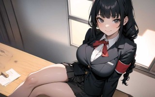 RJ01370342【恋鈴桃歌】放課後の教室でオナニーしていたら…イケイケ巨乳風紀委員長に見つかり強○取り絞りえっち 