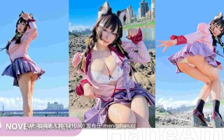 HaneAme 化物語 羽川翼+原神 奈芙尔 81P