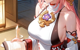 【2d图包】gragas743 原神-八重神子 504p    神子主编发现处男作家不会写床戏，亲自上场指导小厨男...