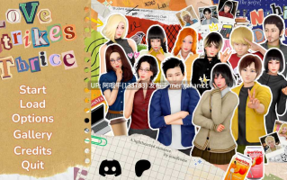 【3DCG/SLG/动态/PC机翻/安卓生肉】爱三次袭击 Love Strikes Thrice [E.1] [1.33G]【序号7458】