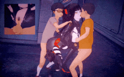 新作-战斗服莉音战败后和小鬼乱交（Rio blue archive）