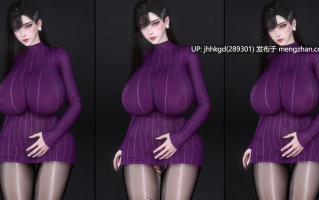 [3D/VAM/绿水鬼] 爆乳烧鸡三屏同摇，烧！（高清）[2.32g]