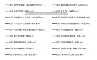 【柒柒音声】中文音声合集【5.39G】