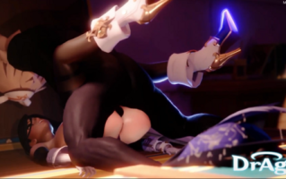 【3D/原神/英文有声】Dragk大佬，克洛琳德x丘丘人