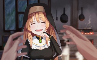 RJ01320626【彩夢ひな】山奥の村に住む純粋清楚なシスターは淫魔の呪いでオホ声中出しをキメられる