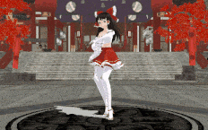 灵梦（和洪美玲）时雄风卡（MMD）