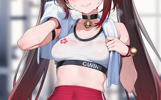 AI图包   原神-花火健身