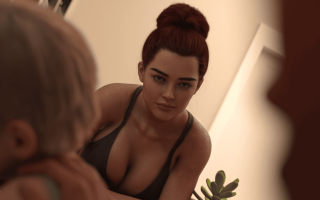 【驴哥带你玩】巨乳福音！极品画质欧派佳作SLG《忠诚的一课》(PC/机翻/Ch.4/度盘/1.04G)