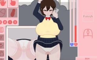 PC【互动触摸SLG/无文本/全动态2D】JK痴漢電車 DL完整正式