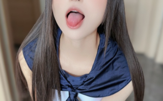 布丁大法蓝色连体泳衣【95P6V 600M】