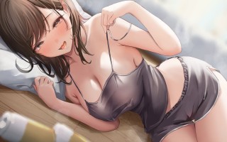 RJ01323847【乙倉ゅい】隣のほろ酔いお姉さん ねっとり痴女搾精&逆転エッチ