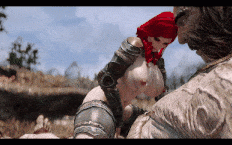 红发巨乳战士骑着巨人的鸡巴