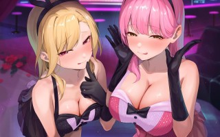 【邪恶JK兔女郎×2哦吼~🥵】RJ01362385【陽向葵ゅか】 悪～いJKバニーの射精我慢ギャンブル【あざと可愛いJKバニーが男子学生とエッチなゲームをして、びゅるびゅる敗北射精をさせる話】