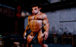 [3D/全动态/VAM][MADEI] 神女宫：重伤宫主VS银欲牛魔 被十几种姿势肆意狂啪 [1v+2.7G][百度盘]