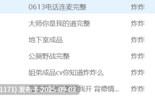 炸炸中文音声合集【288M】