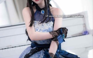 小木曾AYA - 偶像大师 涩谷凛 礼服 [13P 64MB][度盘]