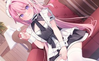 RJ01354494【吉宮瑠織】【メイドASMR】癒しメイド『ご主人様、お耳かきはいかがでしょうか?』～ツンデレメイドのご奉仕お耳かきタイム～【CV.吉宮瑠織】