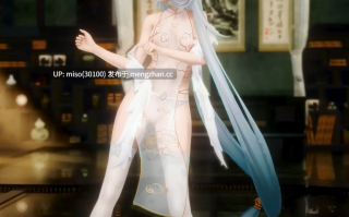 18.[MMD]R18今汐的白丝透明旗袍热舞-今汐-小鹿乱撞_鸣潮_WutheringWaves_今汐_Jinhsi 【纯舞】