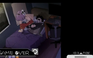 [日式SLG/机翻/动画] 夜里躲避继母的强歼与女友手机聊天 AlArm V0.4 云翻电脑 [1.3G]