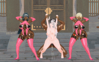 ZZZキャラでla la love sexdance