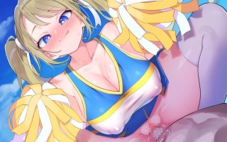 RJ01343315【彩夢ひな】 【耳元囁きカウントダウン♪】エッチなチアガールの幼馴染がチンポを応援してくれる話【ラブラブあまあま♪】