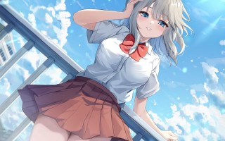 RJ01409815【小花衣こっこ】  屋上でアオハルしたらダウナー幼なじみがおまんこさせてくれた【KU100】