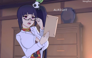 M21-368  #Amplected #2d #肉感 不认识的动画角色，不过这个肉感很涩