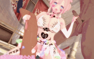 星野 美游 三森 花子Sex Dance（QOS Attention）