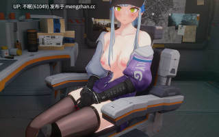 【少女前线2】 可露凯—在休息室放纵自慰被意外撞发，遂即被按在办公桌上被指挥官的大屌深入子宫爆炒！！