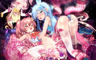 【咕啾咕啾咕啾~（触手语：什么魔法少女，受孕苗床罢了😋）】RJ01295670【ひむろゆり】【藤村莉央】【敗北特化!!】魔法少女アオイ敗北 〜人類に叛逆す〜【オホ声催眠調教/KU100】