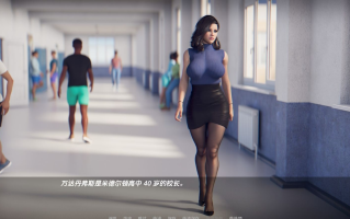 【驴哥带你玩】欧美精品动态SLG《丹弗斯小姐》(PC端/v0.8/精翻/2.62G)