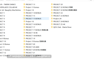 MackG4合集Project1-25 4K+Bouns9-24 1080P【99.7G】