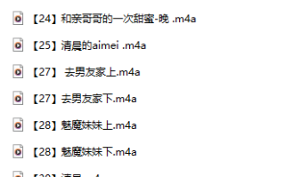 【中文音声/17集合集】#鹿鹿爱吃糖 部分付费合集 【舔耳/哄睡/R18情景/插入】【6小时合集/319M/MP3】