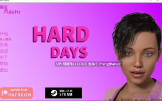【欧美/SLG/PC/机翻/萌站内植】艰难岁月 Hard Days [v0.5.0] 【3.04G】【序号6229】