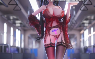 「ZZZ」“当伊德海莉上完游泳课后，铃向她提出了一个要求……” [纯舞]+MONEY ON THE DASH 双马尾 蕾丝睡衣大凤+mualani short 