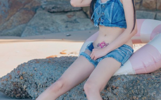 104 - 咬一口兔娘(黏黏团子兔)-『海の夏日』Shotgun [83P1V]